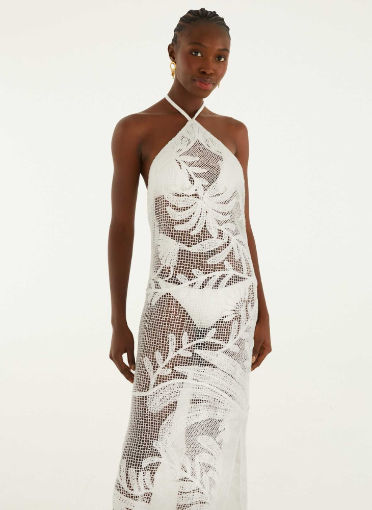 Midi Crochet Dress