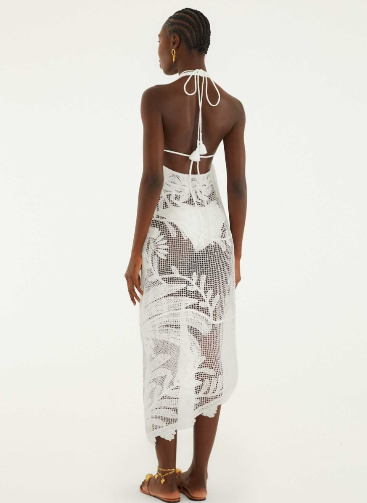 Midi Crochet Dress