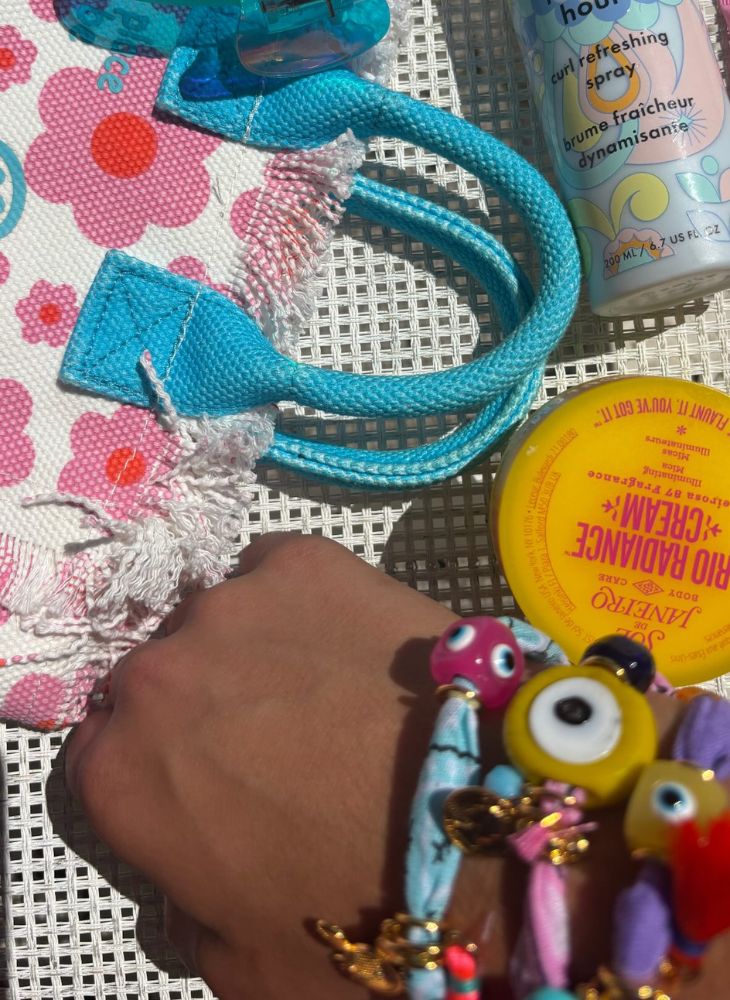 Pink Bandana Bracelet