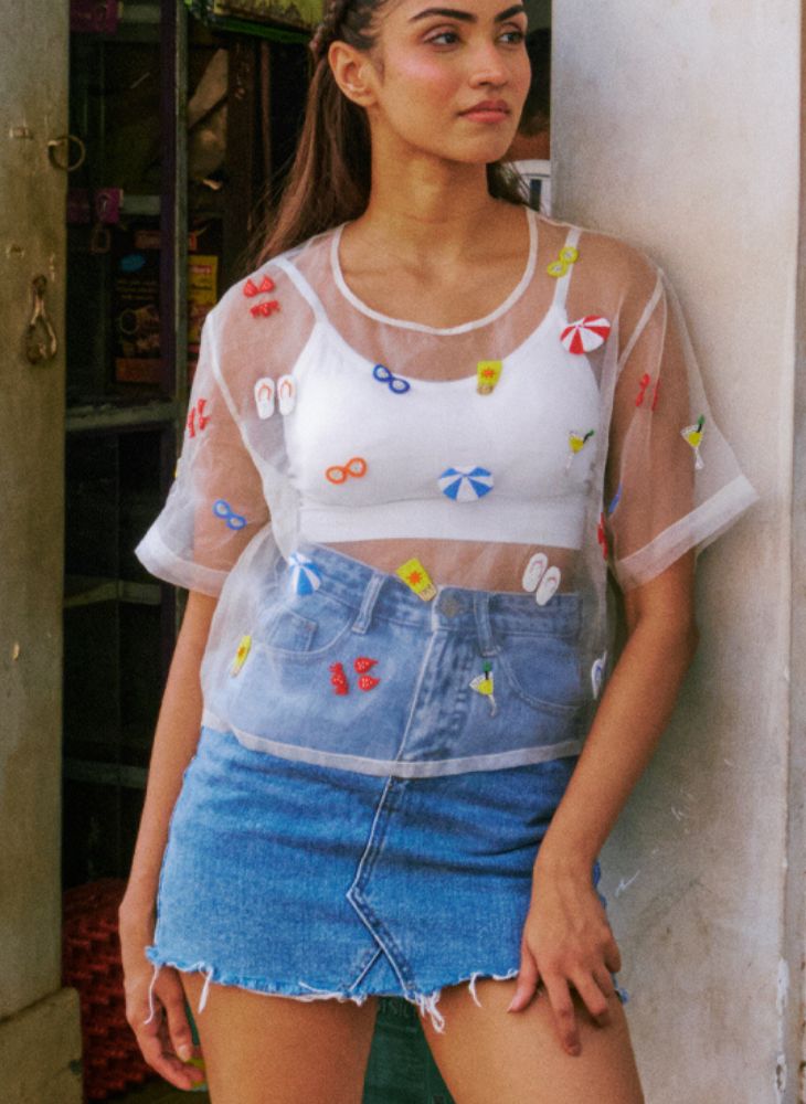 Bikini Organza T-Shirt