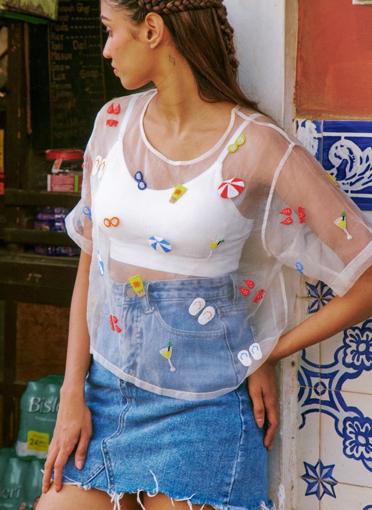 Bikini Organza T-Shirt