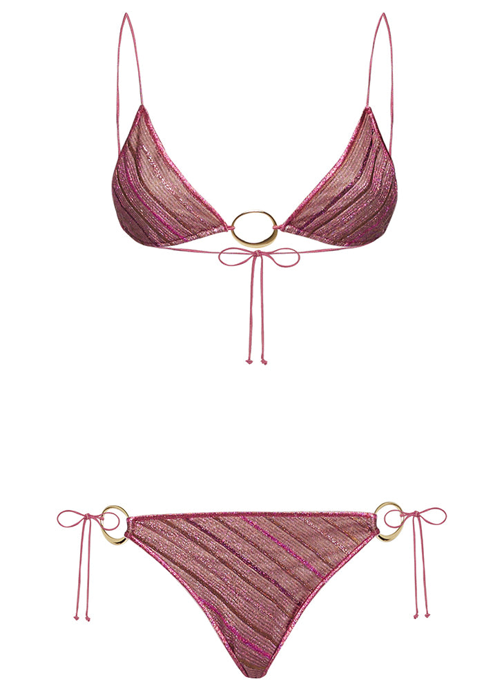 Shiny Stripes O-Kini