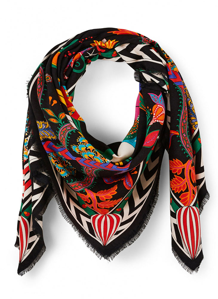 Magic India Large Scarf
