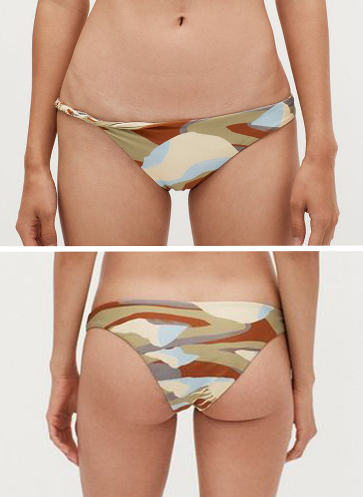 Tri Top & Twisted Side Bottom