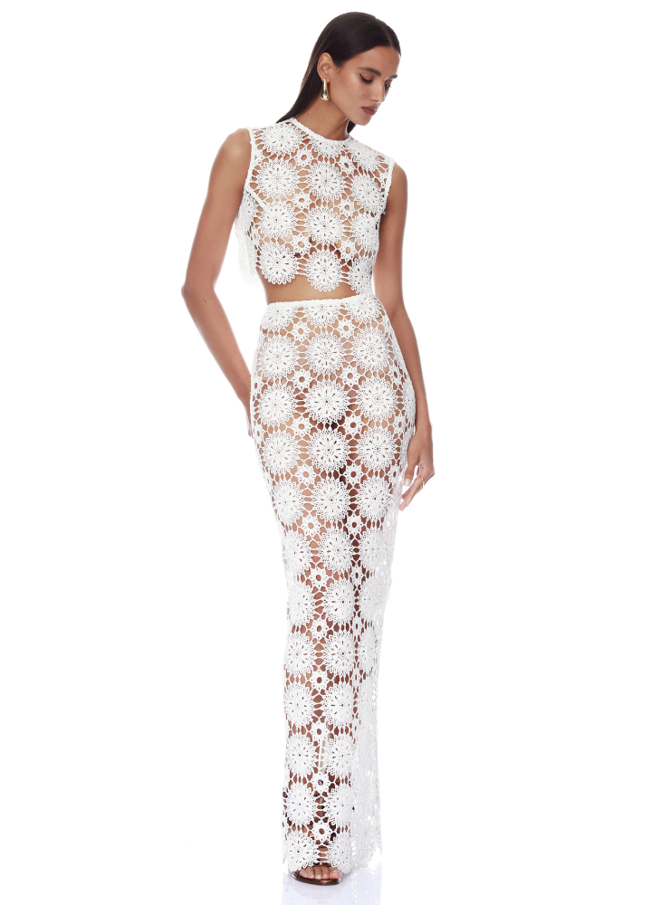 Crochet Maxi Set