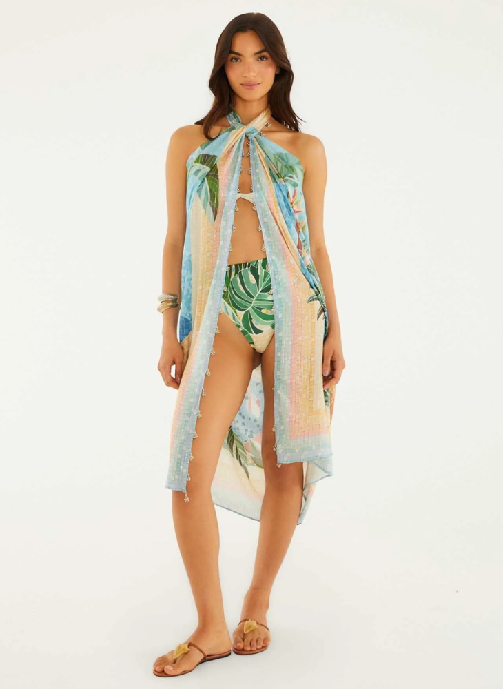 Silver Bead Sarong