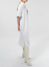 Island Linen Midi Dress