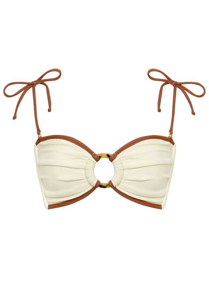 Tori Bandeau Top & Ruffle Bottom
