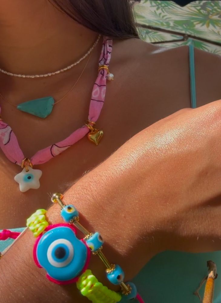 Blue Evil Eye Bracelet