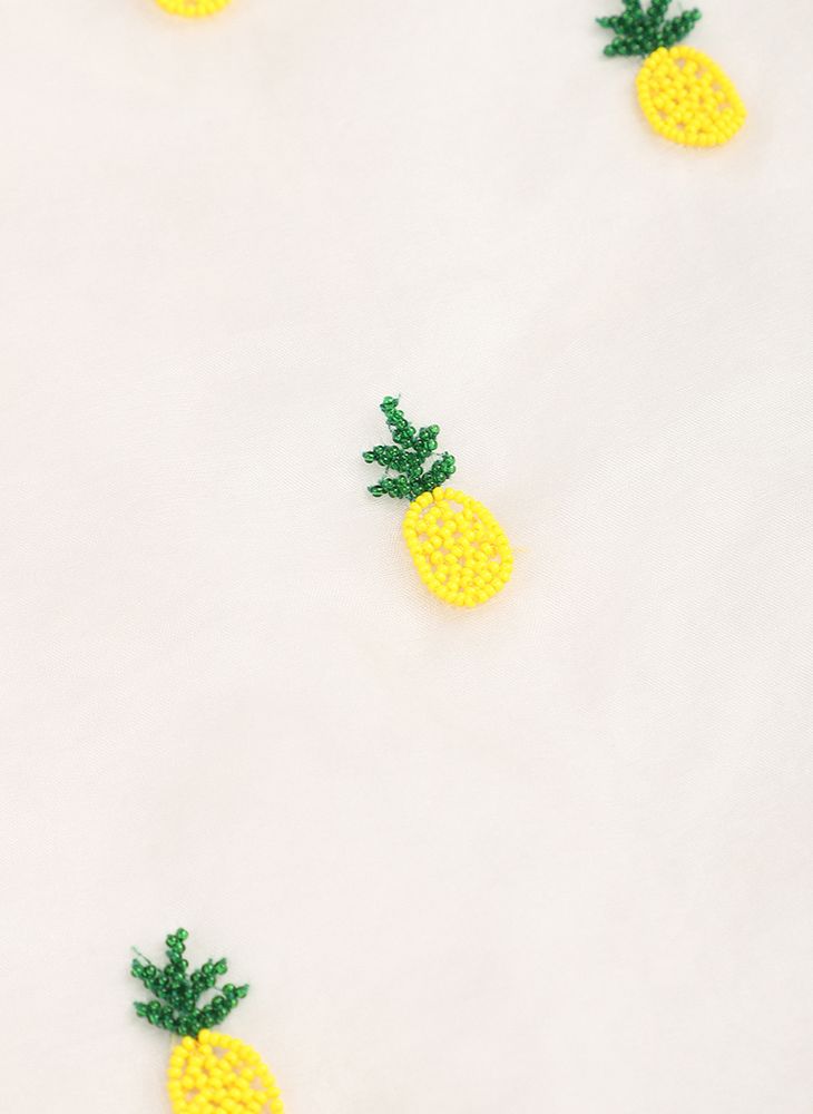 Pineapple Organza T-shirt