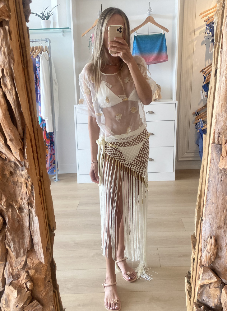 Shell Organza T-shirt