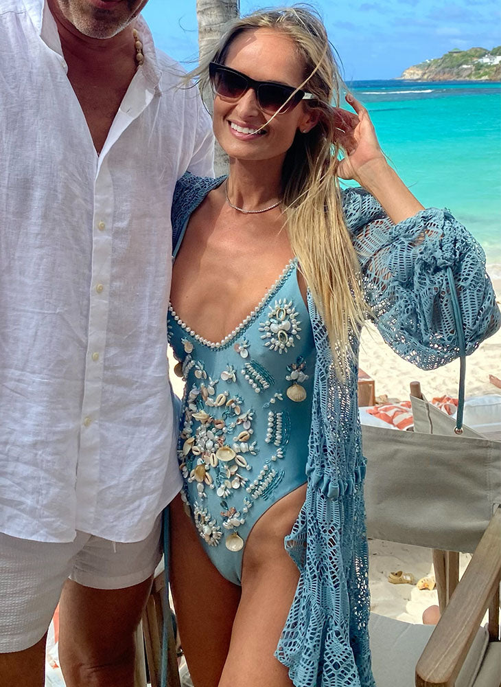 Camila Embroidered One Piece