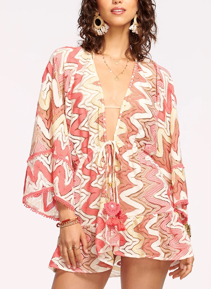 Nicholette Coverup Mini Dress