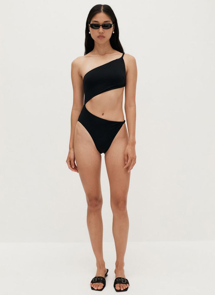 Cut Out Twisted One Piece