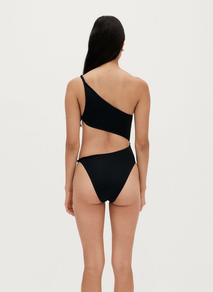Cut Out Twisted One Piece
