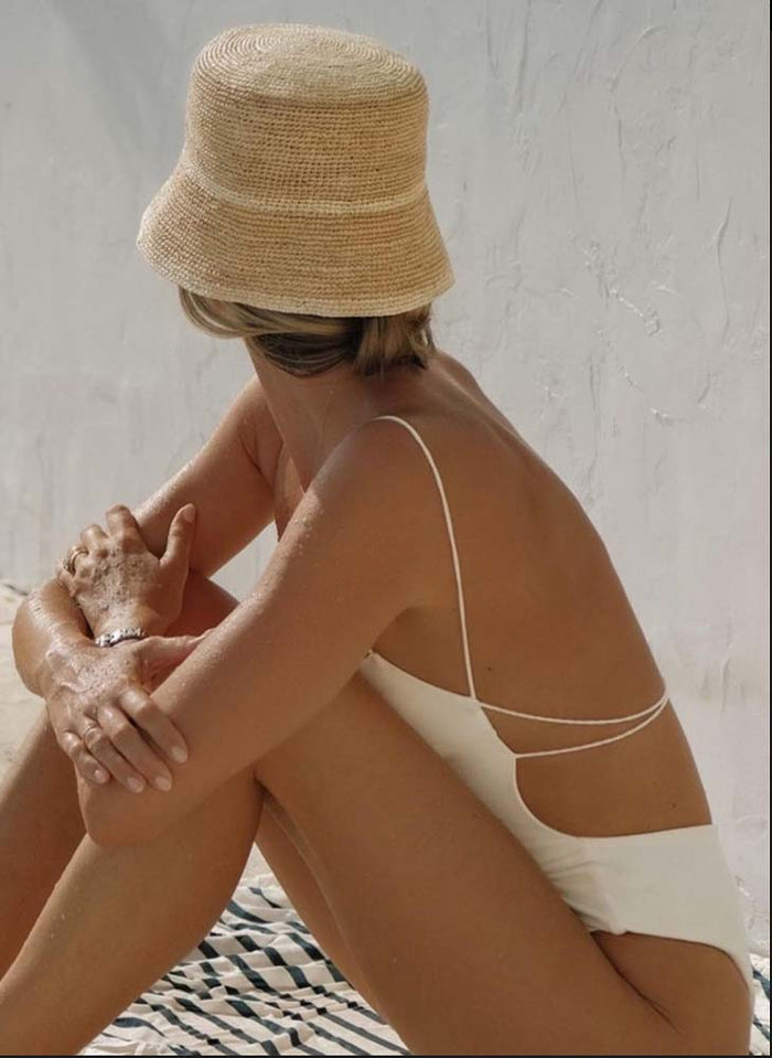 Fine Strap One Piece | Nic del Mar