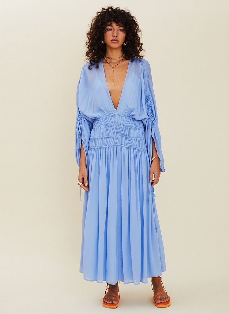 Aura Sleeved Maxi Kaftan